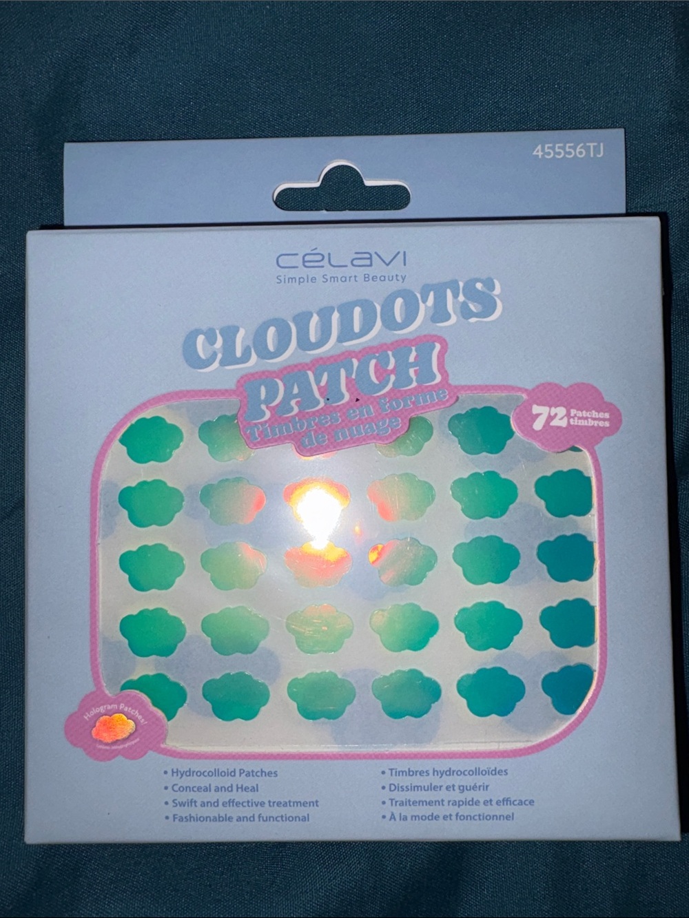 Célavi Cloudots Hydrocolloid Acne Pimple Patches - Green